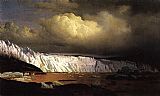 William Bradford View of Sermitsialik Glacier painting